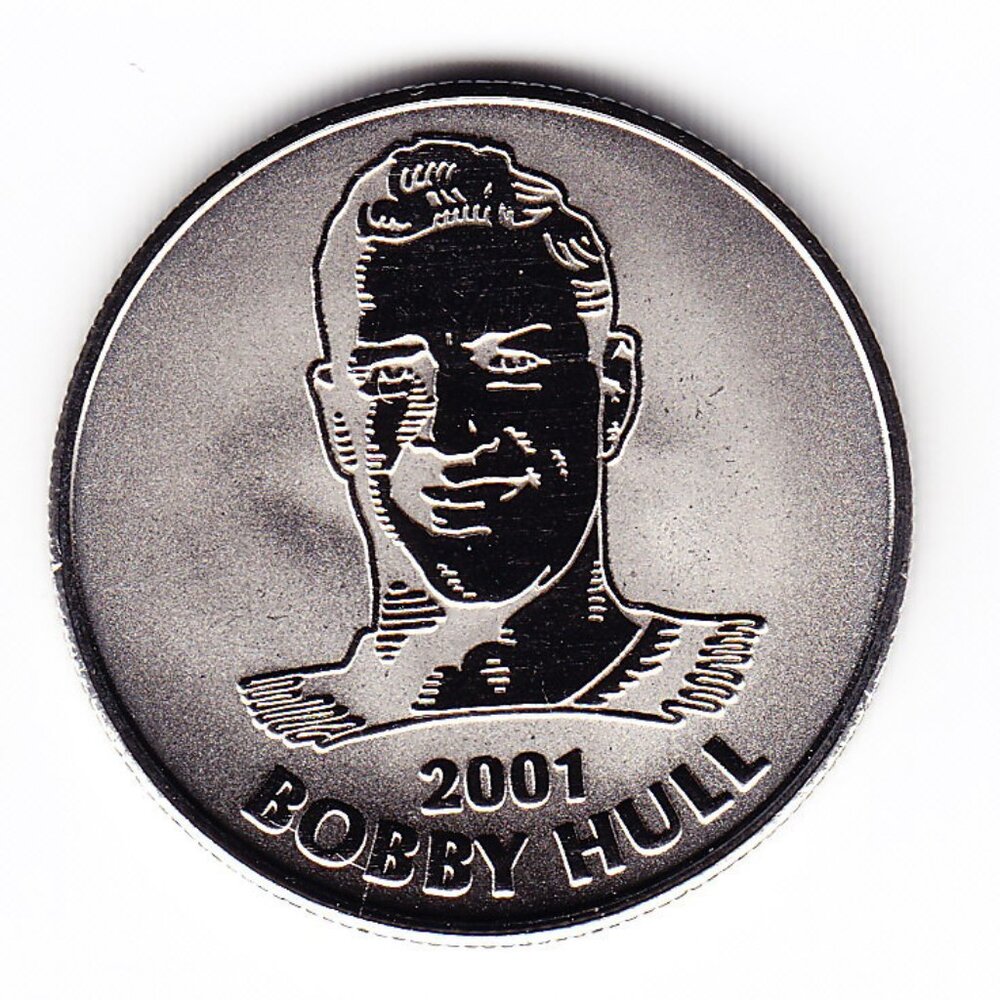 2001 Bobby Hull NHL All Stars Medal (b70)